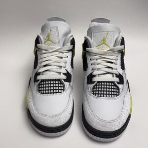 Jordan 4 Retro GS Light Lemon Twist Size 5Y Women's 6.5